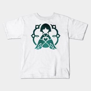 Genshin Impact Scaramouche Emblem - Constellation Kids T-Shirt